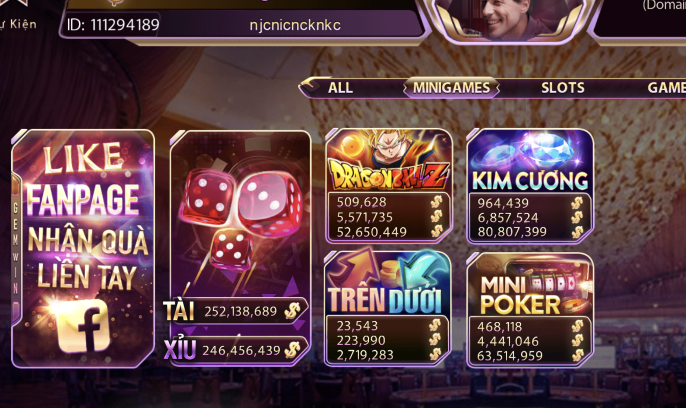 Gem Win hội tụ một kho game hoành tráng