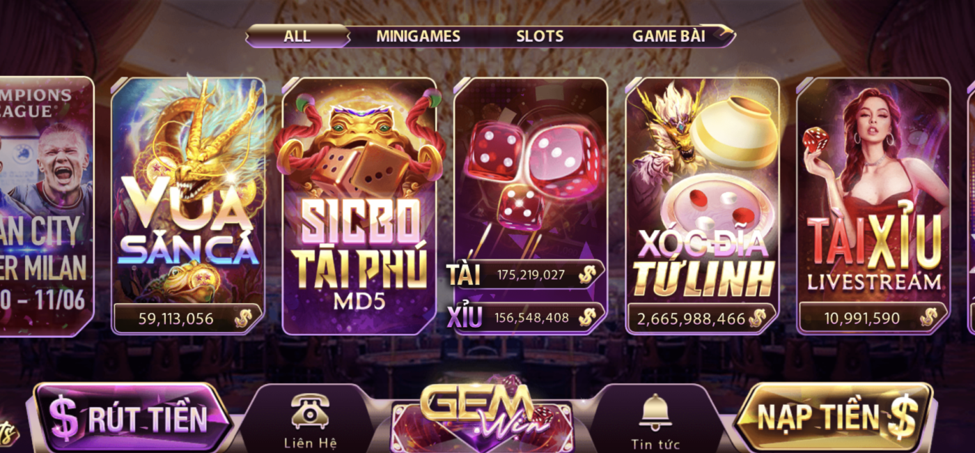 Bật mí những sự kiện khuyến mãi tại cổng game Gemwin