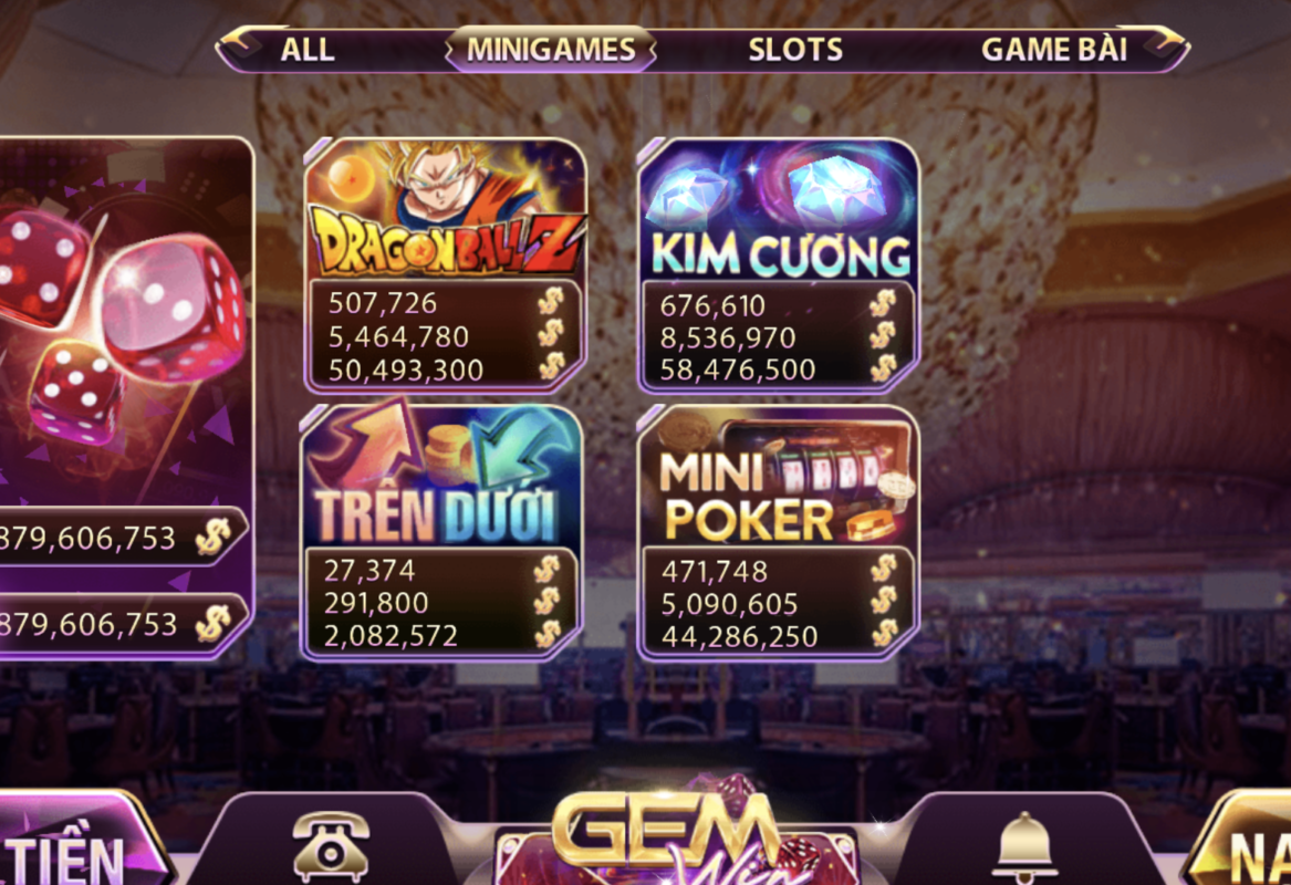 Ưu điểm làm nên tên tuổi cho game Kim Cương tại Gemwin