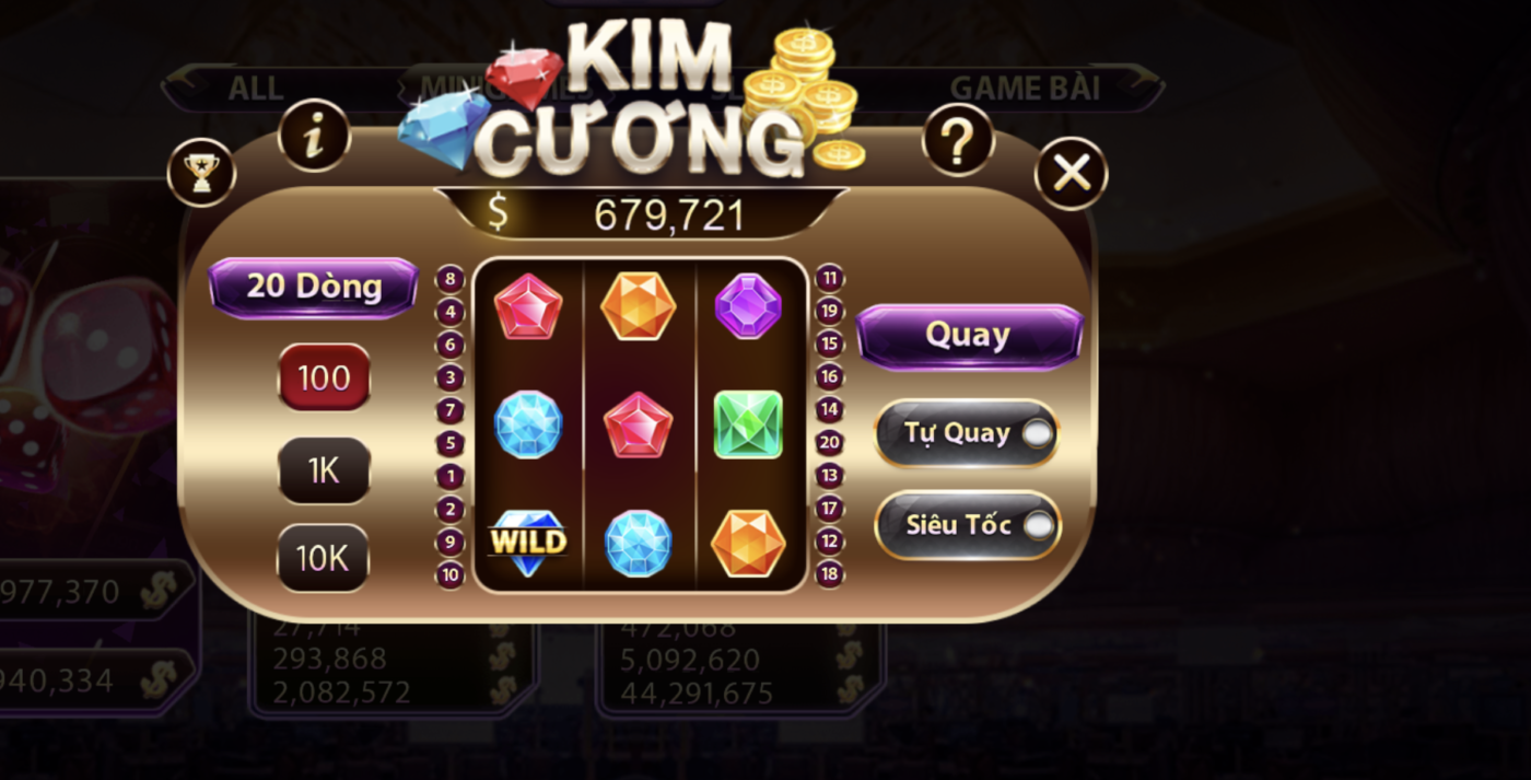 Tham khảo thuật ngữ trong game Kim Cương siêu đơn giản