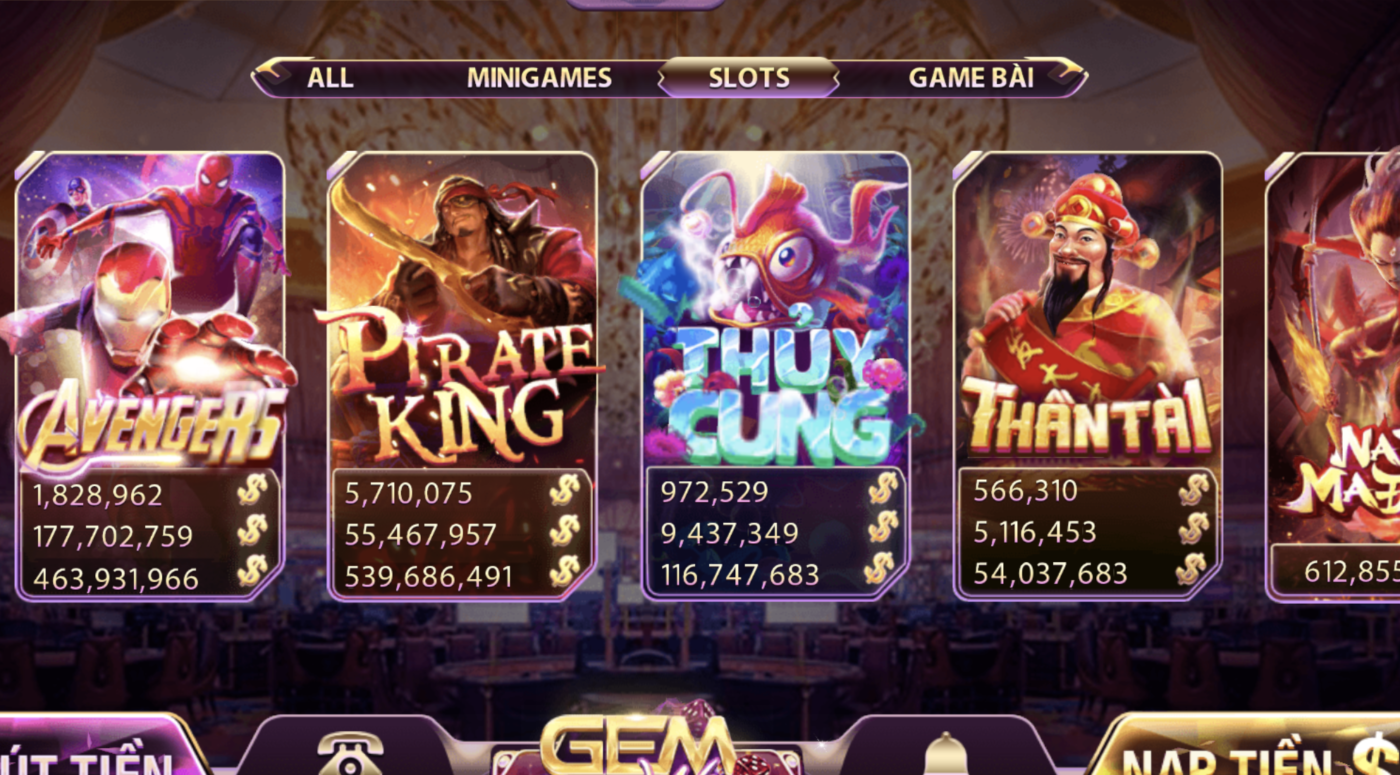 Nét độc đáo làm nên nổi tiếng cho cổng game Gemwin