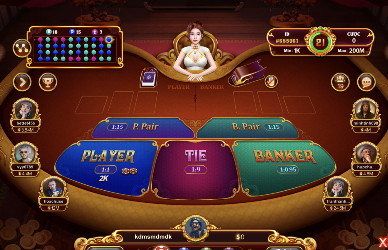 Cách chơi game bài Baccarat Kim Tài chiến thắng dễ dàng