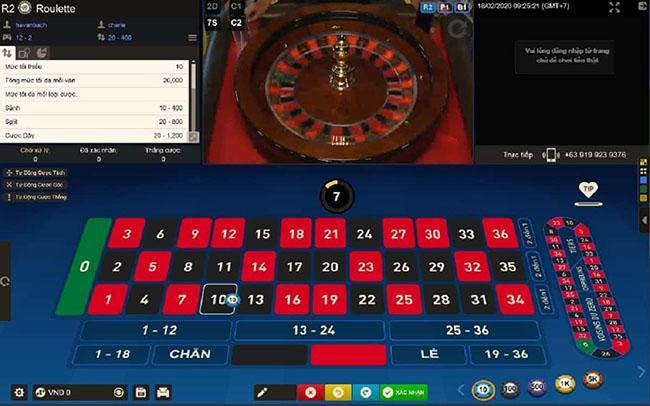 Đánh Roulette săn thưởng lớn bằng đặt chip