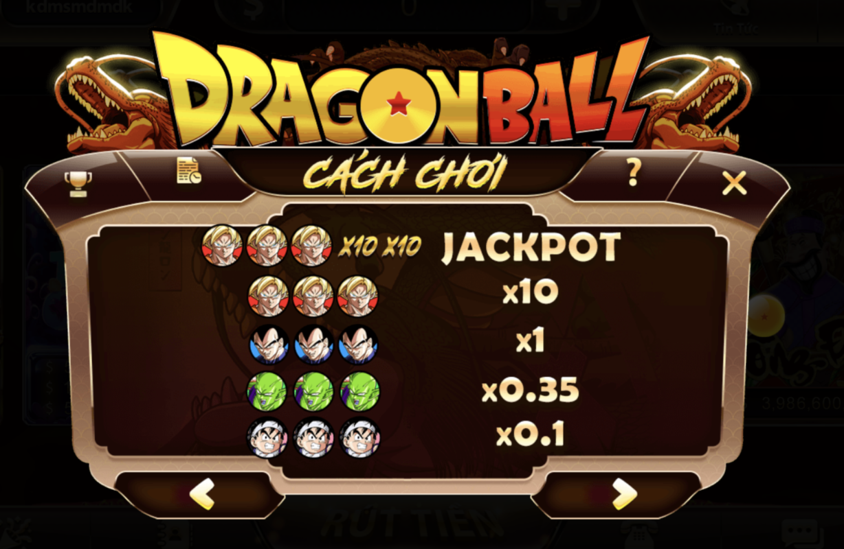 Điểm thu hút người chơi của tựa mini game Dragon Ball