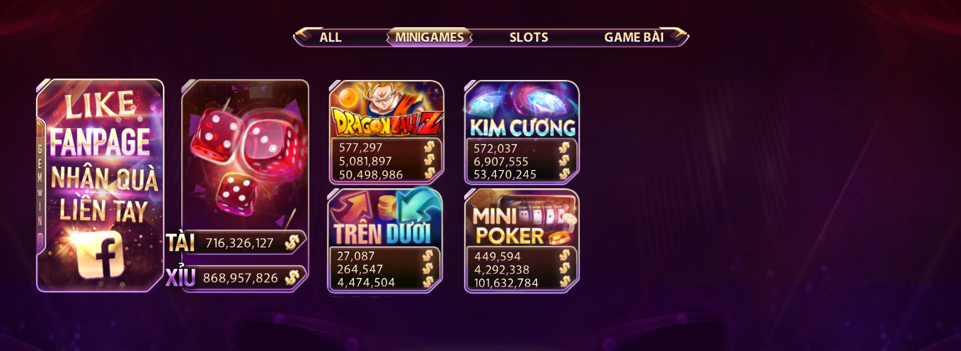 Đôi nét về Mini game Kim cương khi tai gemwin