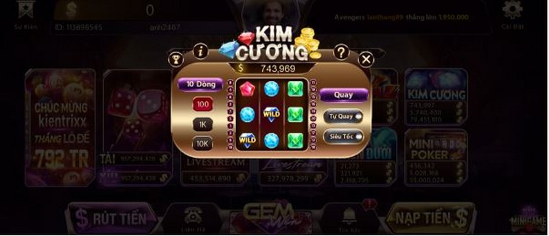 Kinh nghiệm soi cầu minigame kim cương